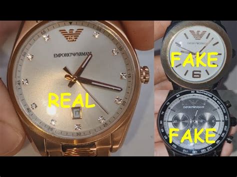 are armani watches fake.